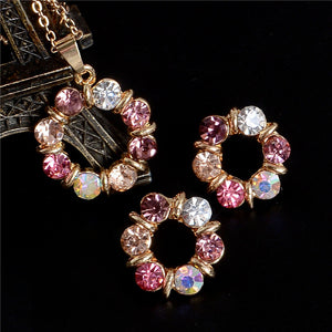 Austrian Crystal Jewelry Set