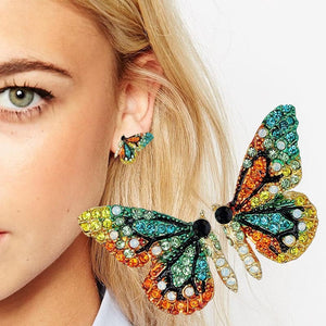 Cute Butterfly Stud Earrings